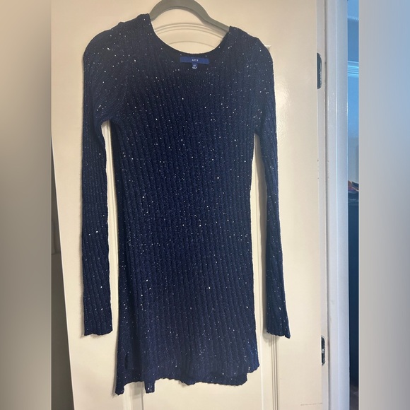 Apt 9 XS Blue Glittery Sweater - Picture 1 of 1